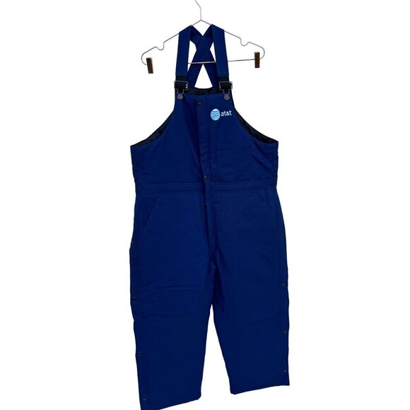 VF Image Viewer Mens Working Cold Weather Overall Blue Size Large - Picture 1 of 10